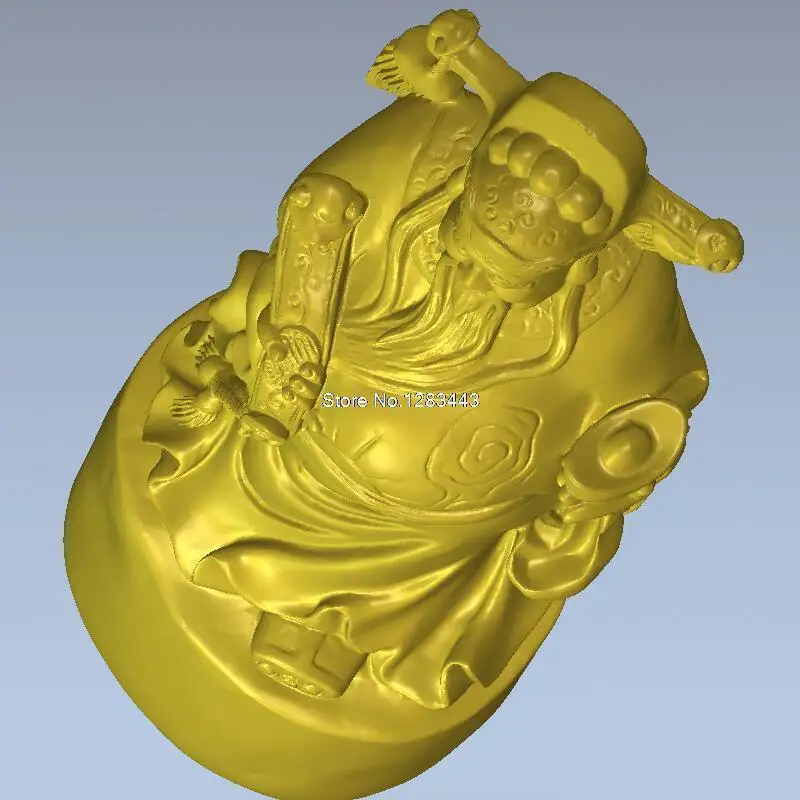 3d модель для 4 осевой циркулярной схемы 3D стереоскопическая резная фигурка