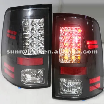 

For Dodge Ram LED Tail Lamp 2011-2014 year SONAR Style Black Color