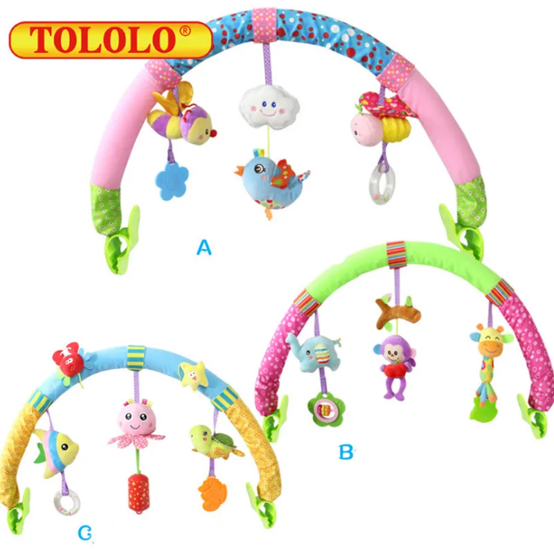 Jouets bébé 0-12 mois le lit cloche lit enfants jouets pour bébé hochets berceaux voiture Mobiles jouets éducatifs le bébé Juguete pour les enfants