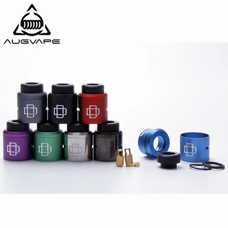 Augvape Druga RDA Топ Набор крышек для Druga бак атомайзера RDA 810 потека анодируемый алюминий красочные Dripka испаритель Vape танк