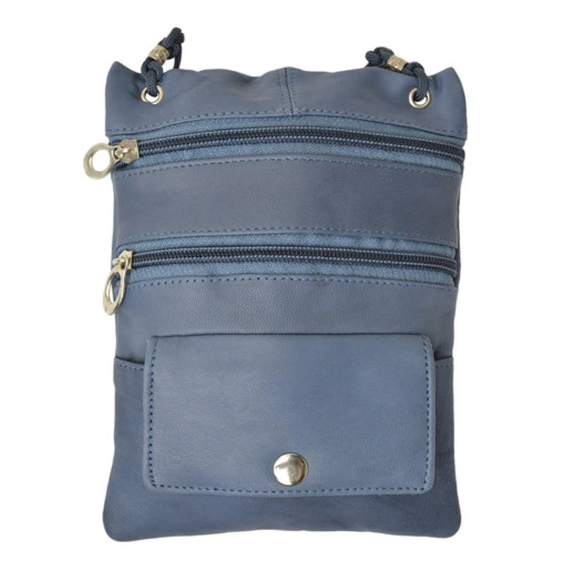 Handcrafted Leather Crossbody Purse Bag