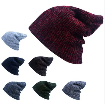 

2016 Bonnet Beanies Knitted Winter Hat Caps Skullies Winter Hats For Women Men Beanie Warm Baggy Cap Wool Gorros Touca Hat