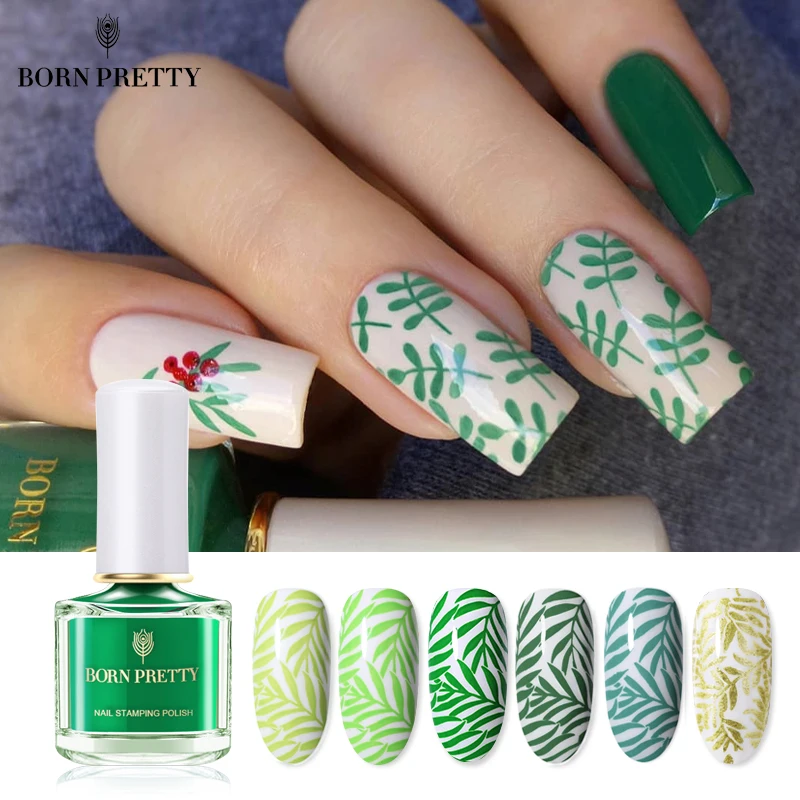 

BORN PRETTY Melody Life Series Nail Stamping Polish Image Printing Varnish Lacquer Manicure Art Stamp Vernis