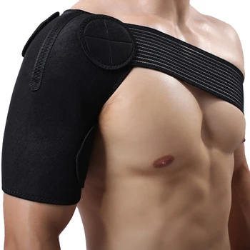 

Hopeforth Adjustable Single Shoulder Guard Protection Back Football Badminton Sports Shoulder Pad