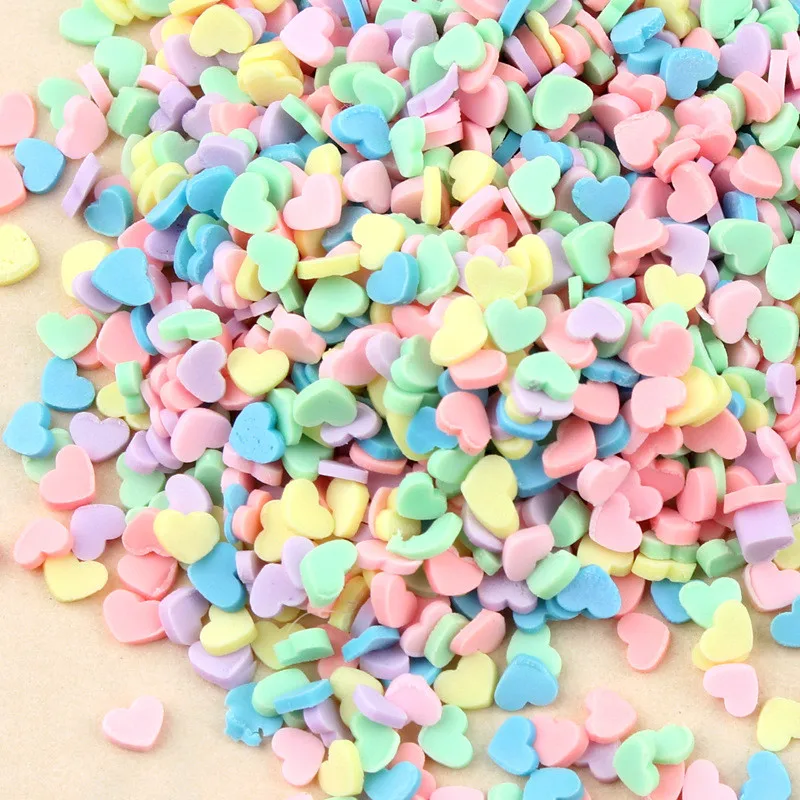 Fake Candy Clay Sprinkles For Filler For Slime DIY Supplies Fake Cake Dessert Mud Particles Decoration Toys 5