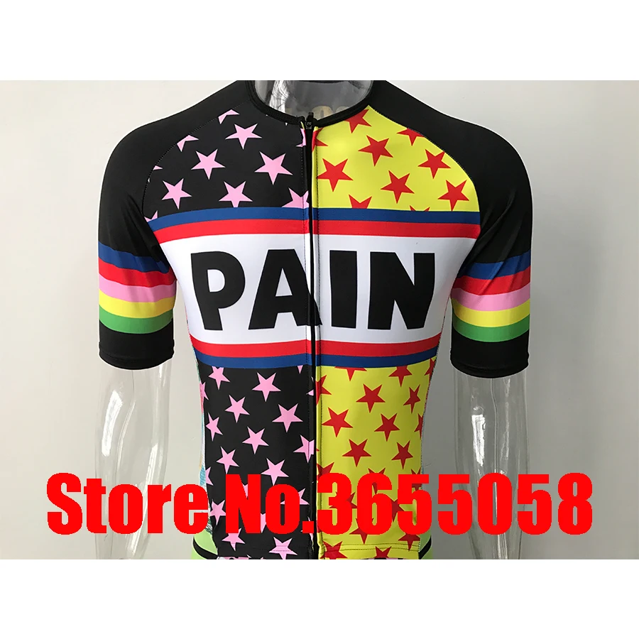 الحب الألم الترياتلون الدراجات جيرسي سريعة الجافة قصيرة الأكمام الدراجات Skinsuit دراجة جيرسي الملابس للسباحة تشغيل ركوب