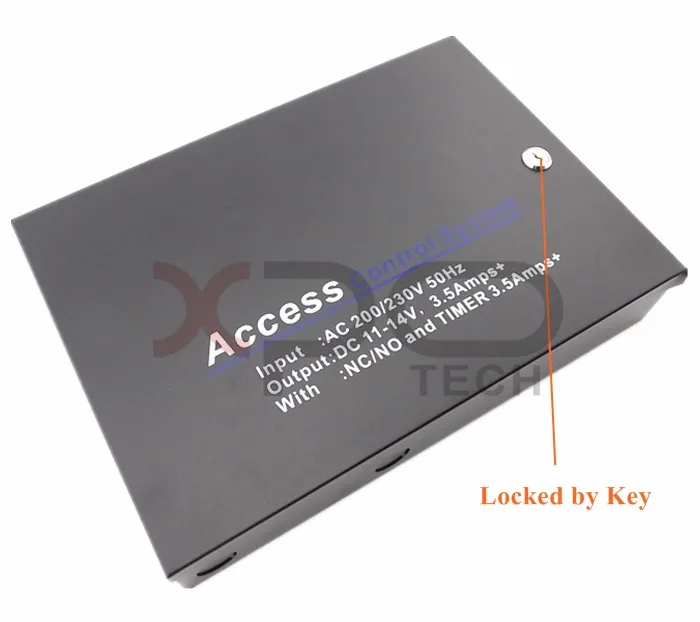 UPS Power Supply for Access Control Panel Can Hold Battery Model 2006-5