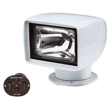 

Marine White Remote Control Spot & Flood Search Light for Boats 12V 100W