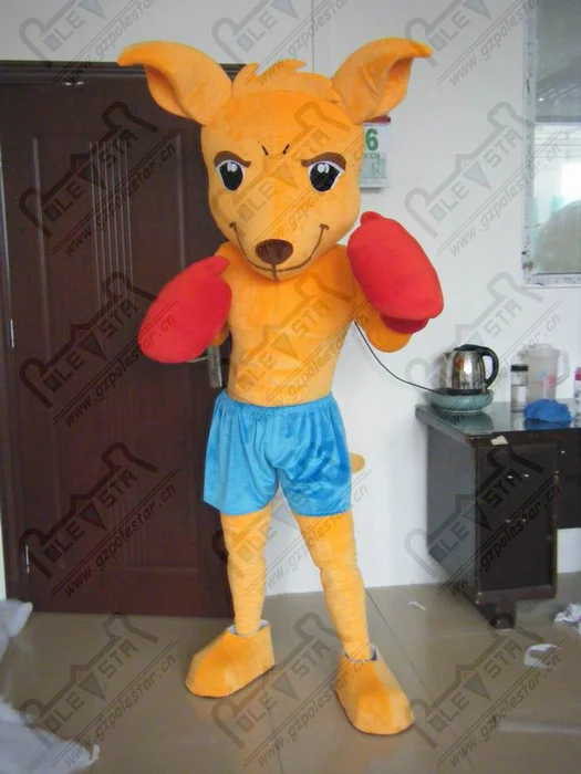 boxing kangaroo mascot costumes sports animal costumes kangaroo costume