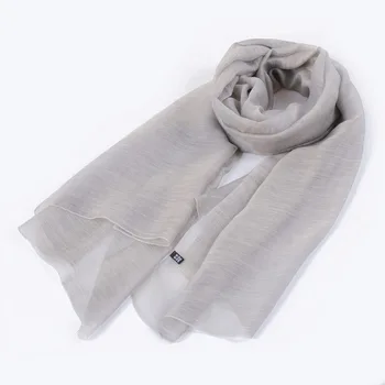 

2018 New Four Seasons Pure Silk Mian Scarf Wild Fashion Beach Scarf Shawl