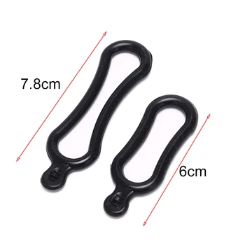

Useful Hot 4PCS Black Rubber Band PVC Ring for T6 LED Headlight Bike Headlamp Bicycle