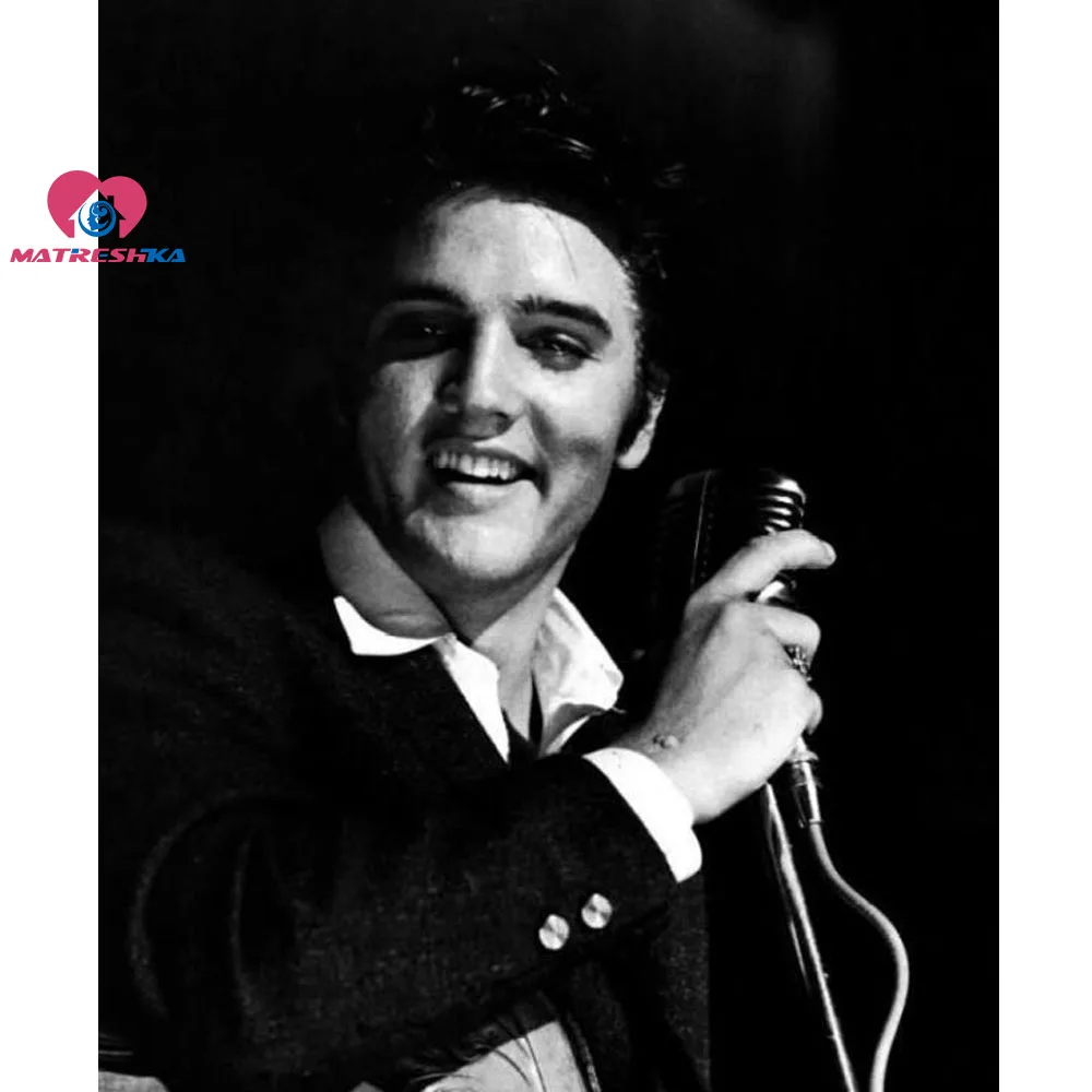 5d diy картины для алмазной вышивки of pay с уважением к королю Elvis Presley наборы крестом