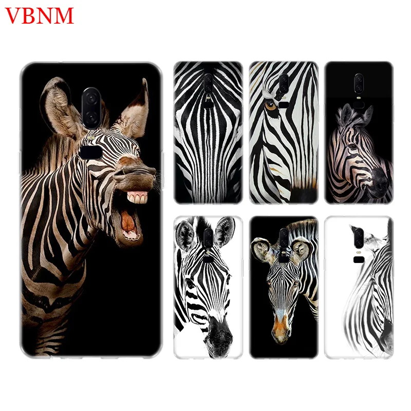 Zebra Stripe Funny New Phone Back Case For font b OnePlus b font font b 7