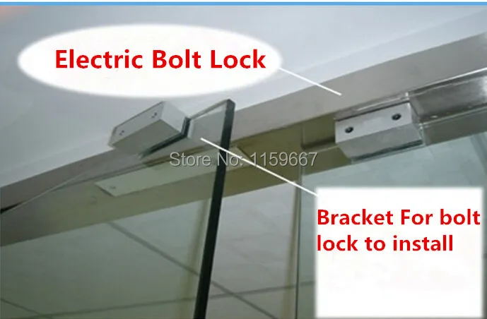 glass door bolt lock