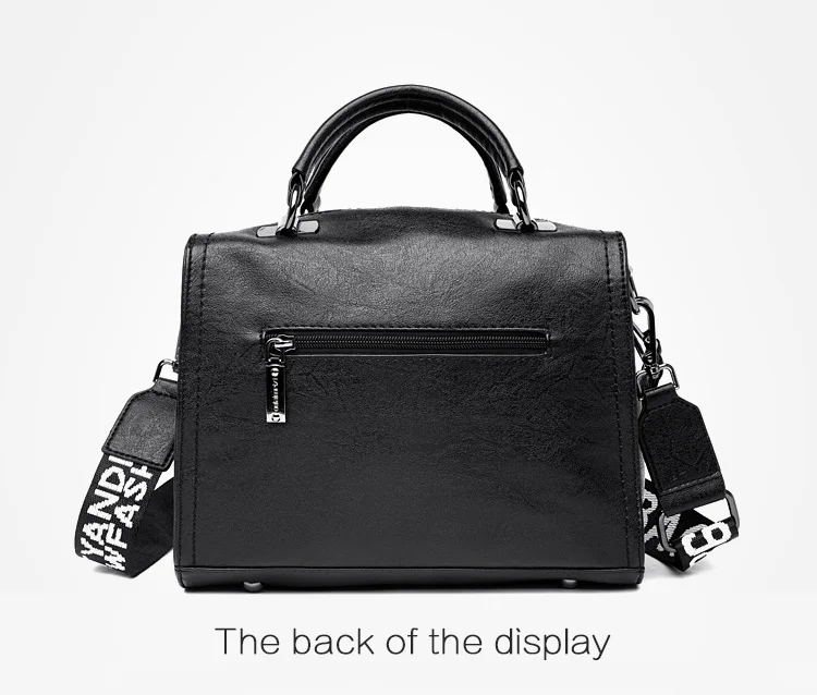 Retro feminina bolsas de ombro largo alça