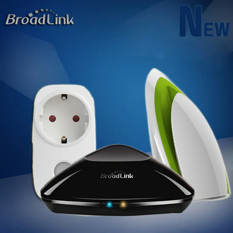 

Broadlink RM Pro+ RM33 WiFi+IR+RF Universal Controller+A1 e-Air Quality Detector+SP3 EU Smart Socket For Home Automation Kit