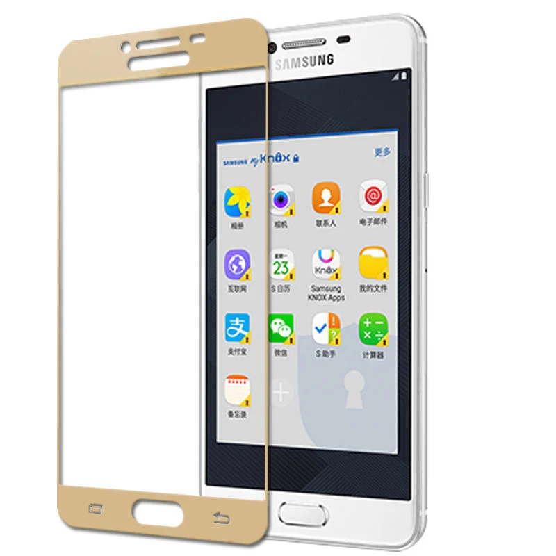 Полное покрытие из закаленного стекла для samsung Galaxy J3 Pro J5 J7 Prime Note 4 5 Galaxy A3 A5 A7 S6 S7 Защитная пленка для экрана