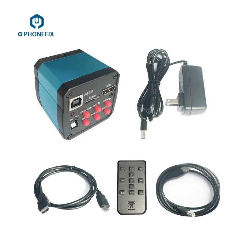 

14 16 20MP HDMI USB Industrial Video Microscope Camera + TF card storage camera video + with remote control operation