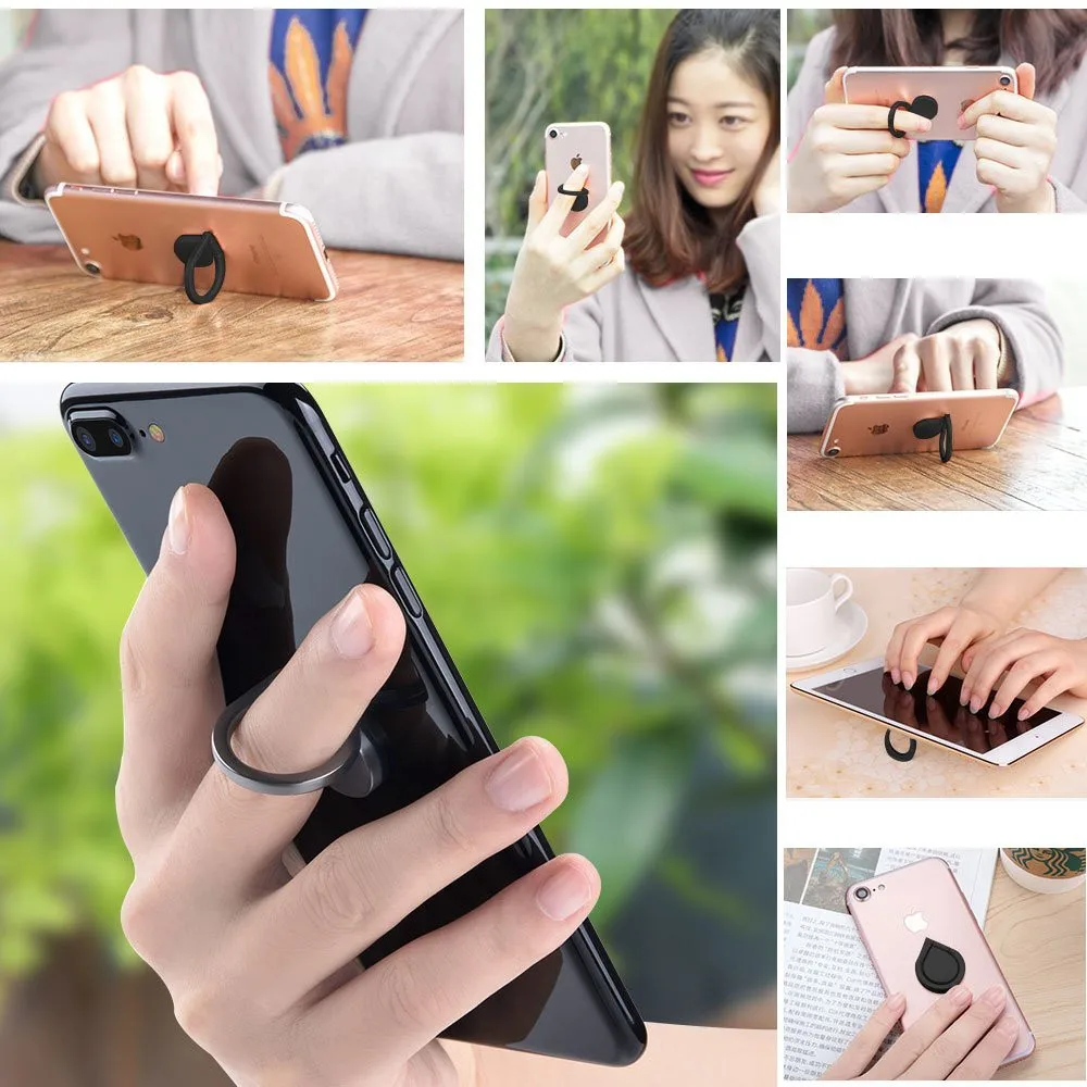 Youslgood металлический магнит сотовый телефон владельца Разъем капли воды Форма телефон кольцо стенд вращаться на 360 градусов для iPhone Xiaomi samsungдержатель для телефона чехол на айфон 6