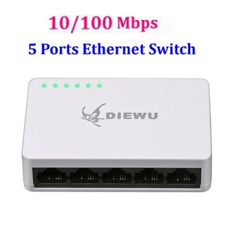 

Mini 5-Port Desktop ethernet Switch Ethernet Network Switch LAN Hub switch hub ethernet 5 port Full or Half duplex Exchange