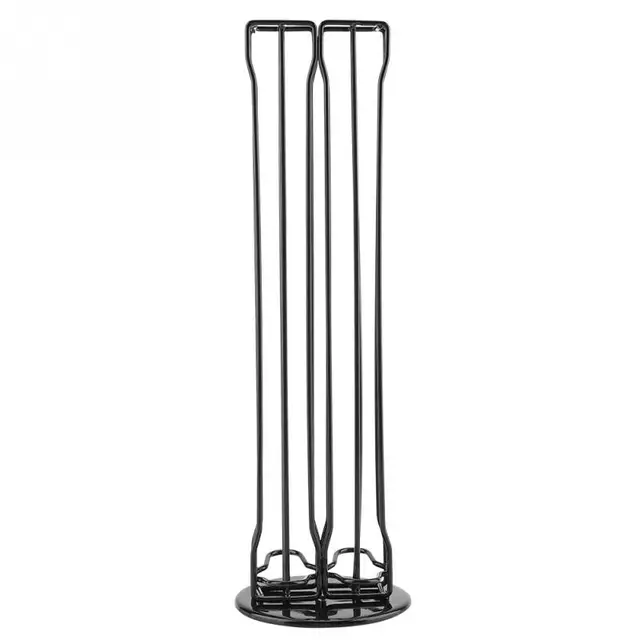 Cheap 1 pc Coffee Pod Storage Spinning  Capsule Stand Chrome Tower Mount Rack for  Coffee