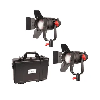 

2 Pcs CAME-TV Boltzen 30w Fresnel Fanless Focusable Led Daylight B30-2KIT Led video light