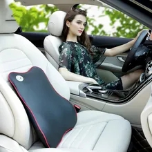 Модное сиденье Поддержка машинный Поясничный подушка пены памяти ниже подушка для поддержки спины для офиса Кресло компьютерное работника драйвер