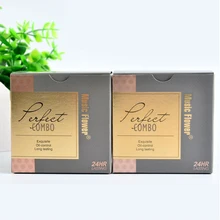 2 цвета рассыпчатая пудра прозрачный макияж финишная пудра Водонепроницаемая косметическая пудра для лица отделка Свежий Нежный яркий