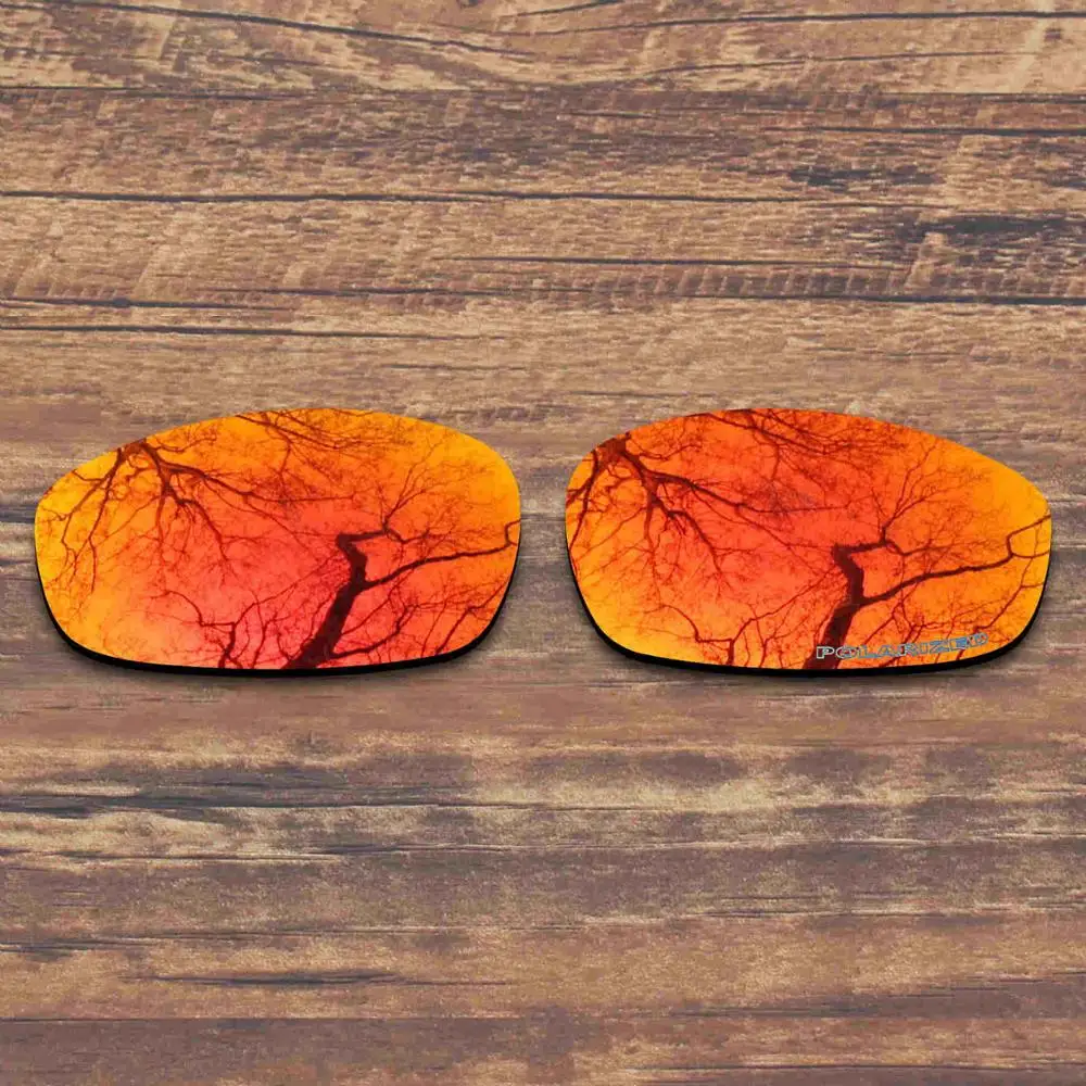 Fire Red Mirrored ToughAsNails противостоять морской коррозии поляризационные Замена объектива для Oakley Разделение куртка солнцезащитные очки-несколько вариантов - Цвет линз: Fire Red Mirrored