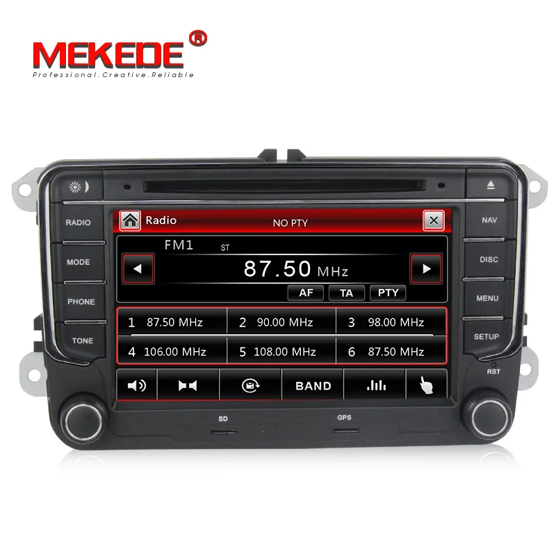 Flash Deal free shipping original style Car Multimedia DVD Player For VW Seat Skoda Fabia Roomster Superb Octavia passat CC golf 6 caddy 1