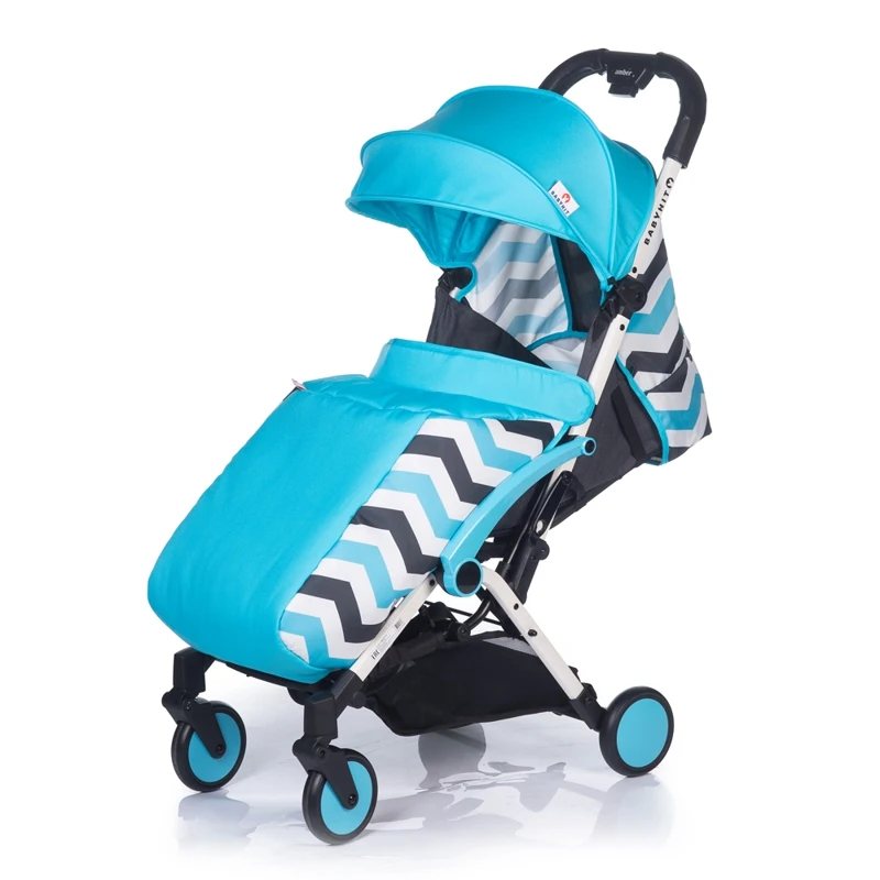 Синий Коляска детская прогулочная Babyhit Amber Plus - Цвет: Синий