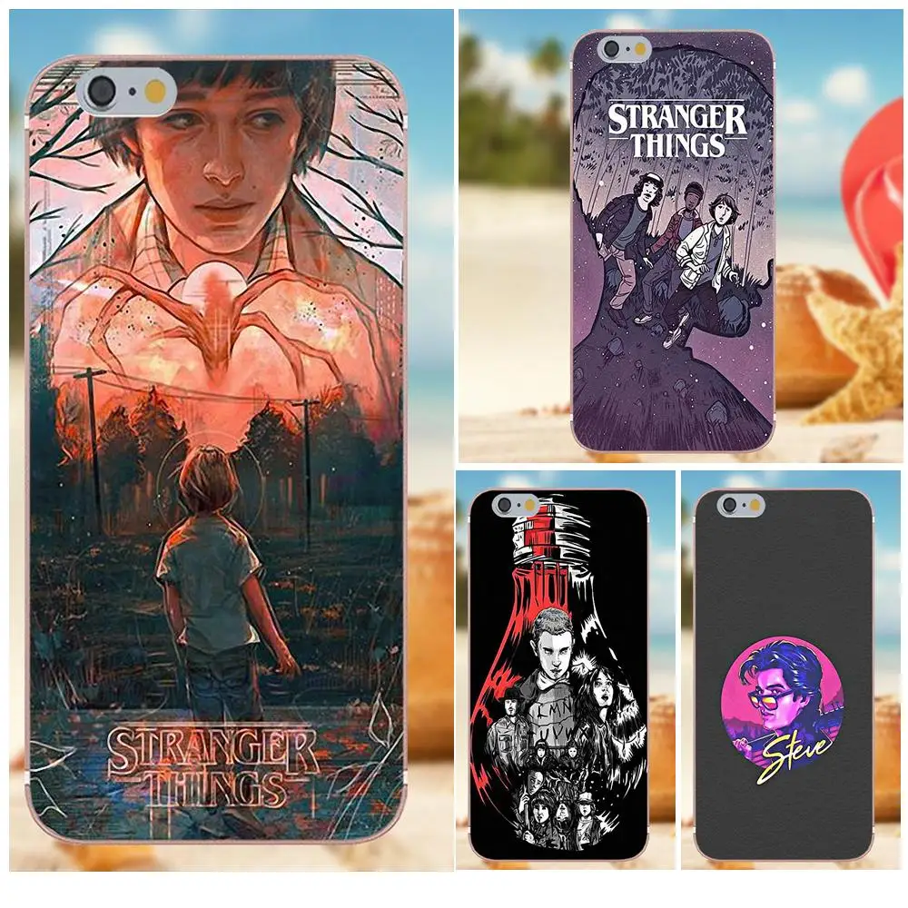 

For Huawei G8 Honor 5C 5X 6 6X 7 8 9 Y5II Mate 9 P8 P9 P10 P20 Lite Plus 2017 Soft Mobile Netflix Tv Stranger Things Cartoon