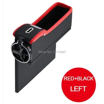 

1PC Car Styling Seat Crevice Storage Box Holder Organizer for vw golf mk7 vw passat b7 focus st audi a6 c5 citroen c5 audi a7