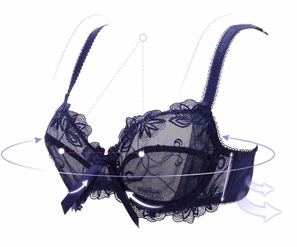 Vogue Secret New Lace Lingerie Transparent Bra Set Panties Sexy Women Underwear Brief Sets Plus size Elegance Floral Bow Bra Vogue Secret New Lace Lingerie Transparent Bra Set Panties Sexy Women Underwear Brief Sets Plus size Elegance Floral Bow Bra
