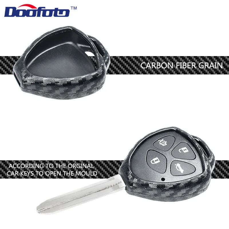 Carbon fiber key cover for TOYOTA (3)