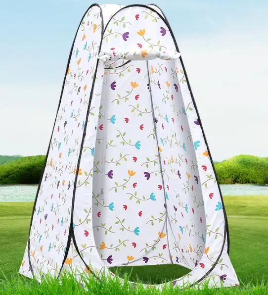 Free Speed Open Outdoor Dressing Room Portable Dressing Tent Mobile Toilet Bath Tent Bath Account Shower Cover To Keep Warm