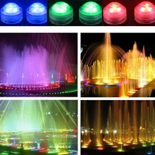 CR2032 Батарея работает IP65 RGB погружной светодиодный фонарь для использования под водой ночника для ваза аквариум вечерние свадебное художественное оформление