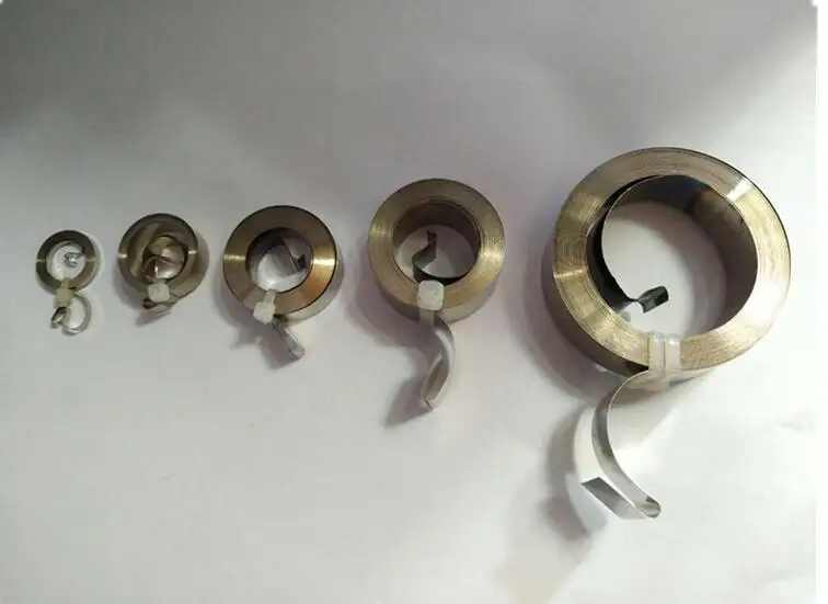 Electric cooker spring,steel flat contact torsion coil clip spiral