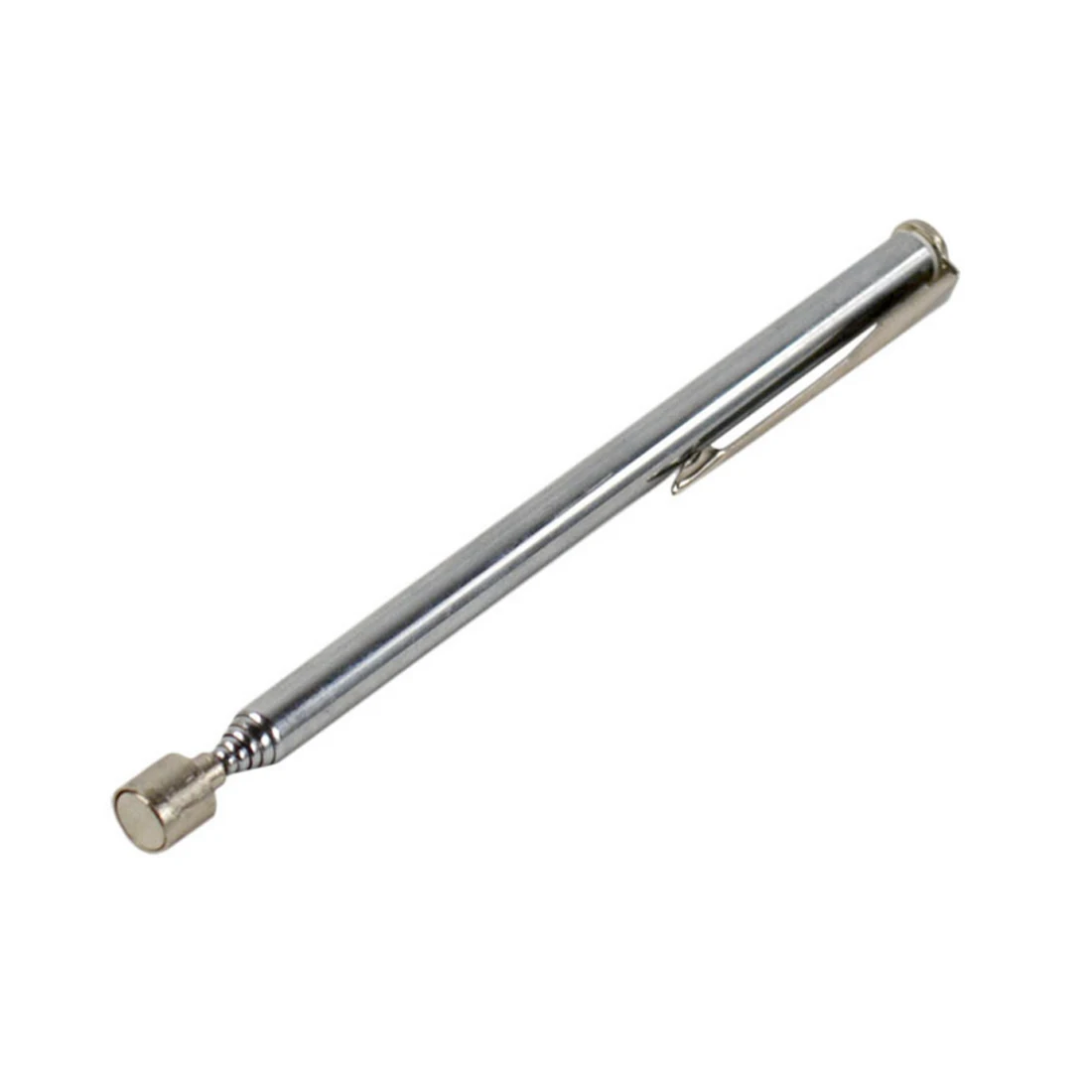

Hot Magnetic Pick Up Rod Stick Extending Magnet Portable Telescopic Easy Rod Handheld Tool Silver