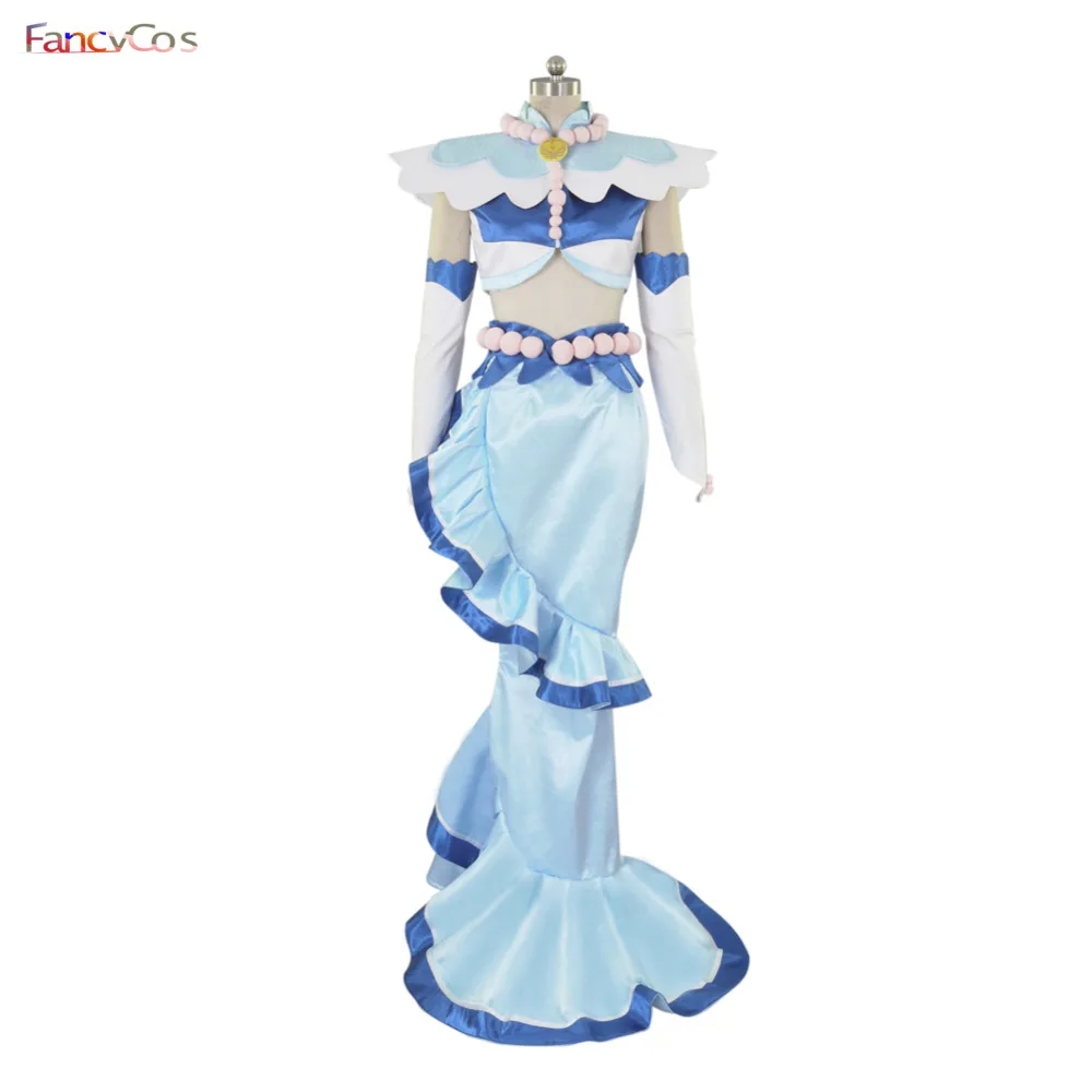 

Halloween Women's Go! Princess PreCure Cure CureMermaid Dress Costume Cosplay adult costume movie High Quality Deluxe