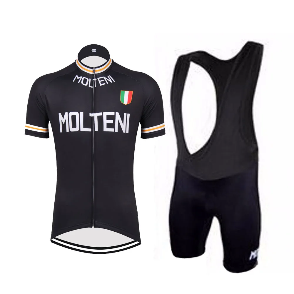 NEW MOLTENI Cycling Jersey Sets Pro Bike Road Mountain Race Classical hot Short Tops Bib Shorts Breathable Gel Pad | Спорт и