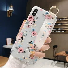 Floral Case with Wrist Strap for Samsung s8 s8 plus s9 s9 plus TPU Matte Case for Samsung Note 8 Note 9 S10 S10 Plus Soft Cover Floral Case with Wrist Strap for Samsung s8 s8 plus s9 s9 plus TPU Matte Case for Samsung Note 8 Note 9 S10 S10 Plus Soft Cover