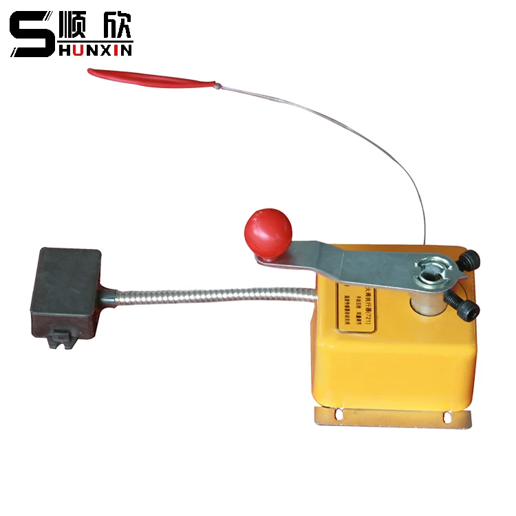 

SFW-721 Manual Smoke Control Fireproof Valve Actuator Five Piece Air Volume Adjustment Hand Pull Rope Closure