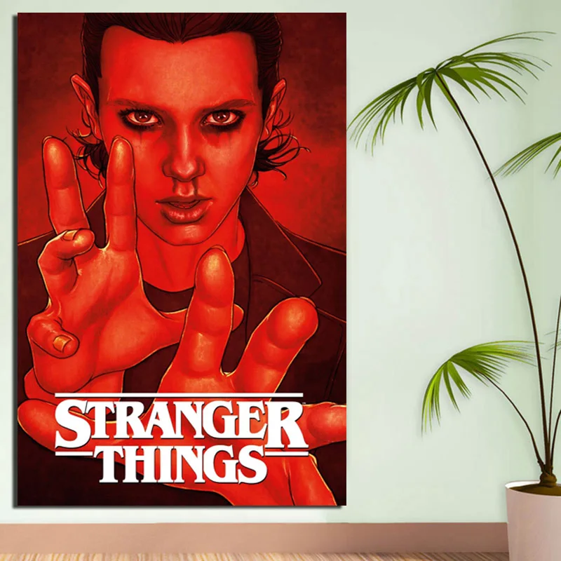 

Stranger Things Cool TV Poster Canvas Painting Print Living Room Home Decoration Modern Wall Art Oil Painting Posters Pictures