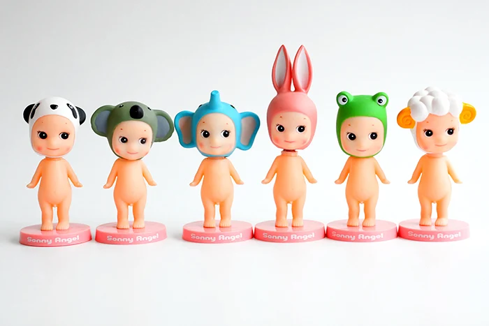 Sony qube angel shook his head doll cartoon animal выхлопная труба декоративная игрушка kewpie 6