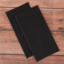 Gmarty 2 шт Водонепроницаемая самоклеющаяся нейлоновая наклейка, тканевая нашивка для палаток, куртка для ремонта, нашивка-лента черного цвета