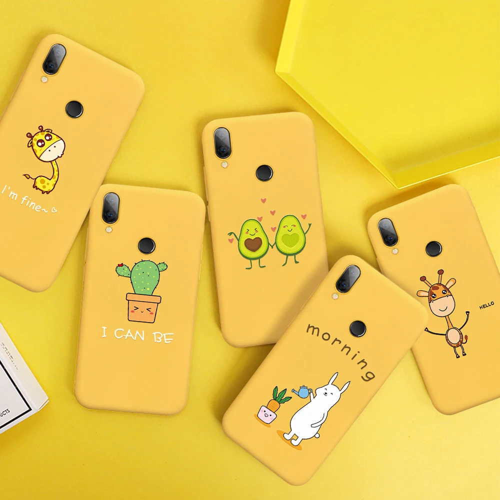 Чехол для телефона Xiaomi Redmi Note 7 6 5 Pro Mi9 SE Mi8 Lite мягкий силиконовый чехол 7A Note7 с милым