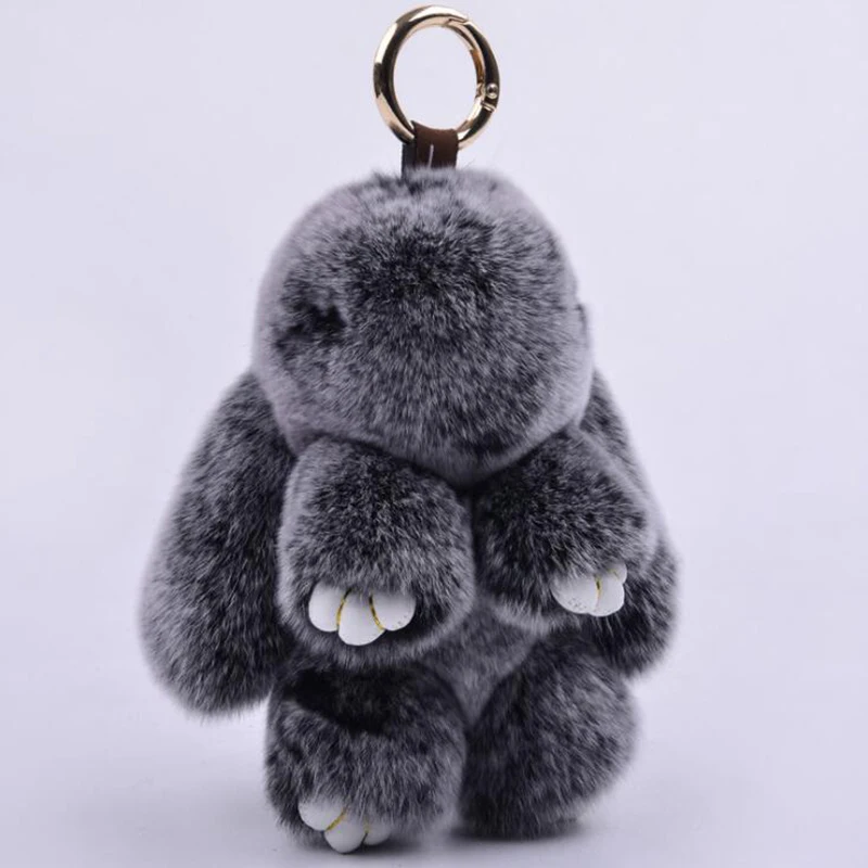 Buy 20CM Bunny Keychain Fashion Artificial Rabbit Fur