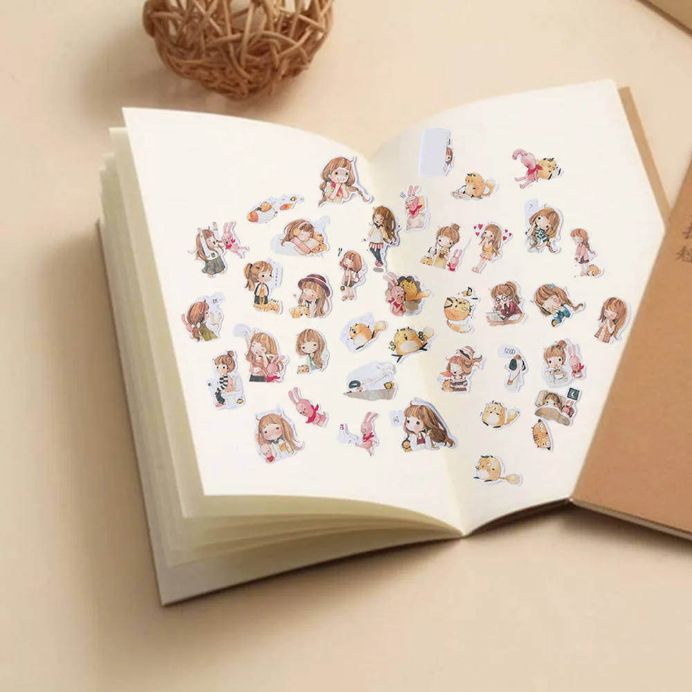 Buy 2 Packs Different Styles Cute Decorative Diary