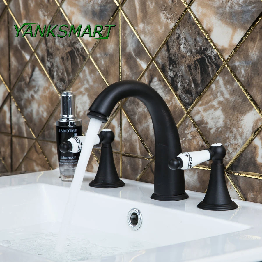 YANKSMART встраиваемый в ванну масляный наматываемый Бронзовый 3 шт. Двойные